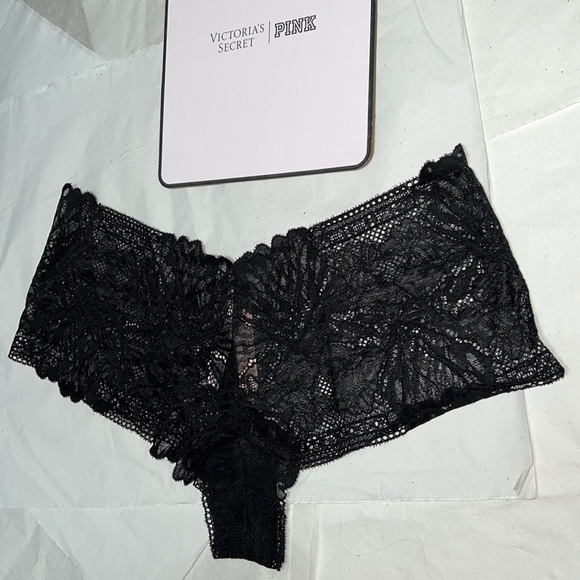 Victoria's Secret Lace Black Shortie Panty XL - Picture 6 of 14